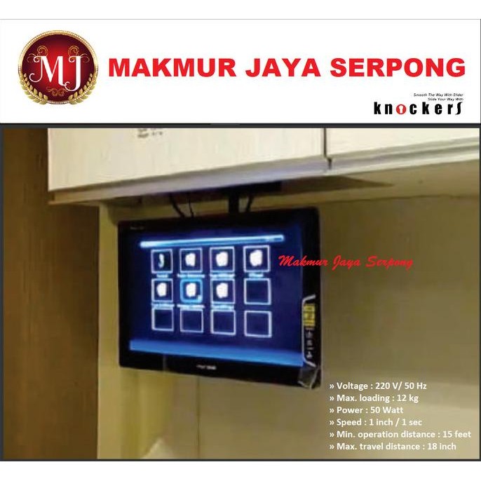 

TERBARU - KITCHEN TV LIFT / Lift Up System | TV LEMARI DAPUR