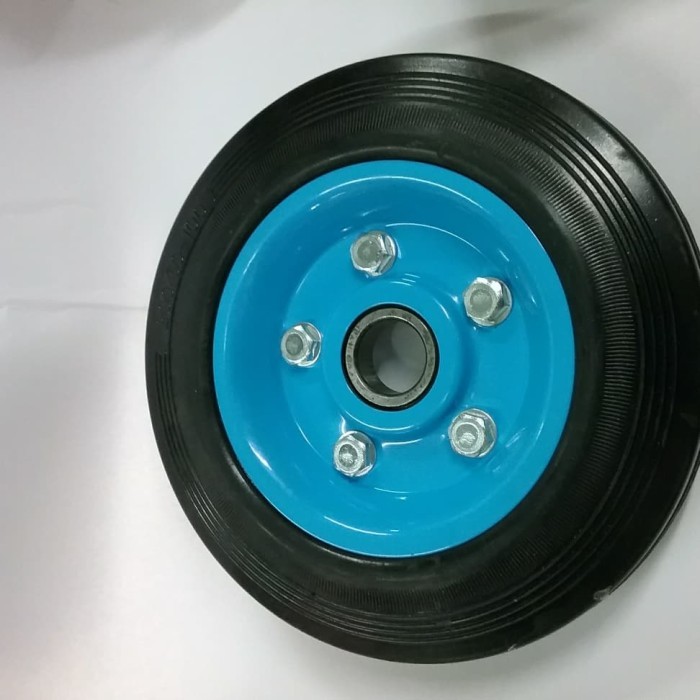 Termurah Roda Karet Lorry Troli 8" Inchi