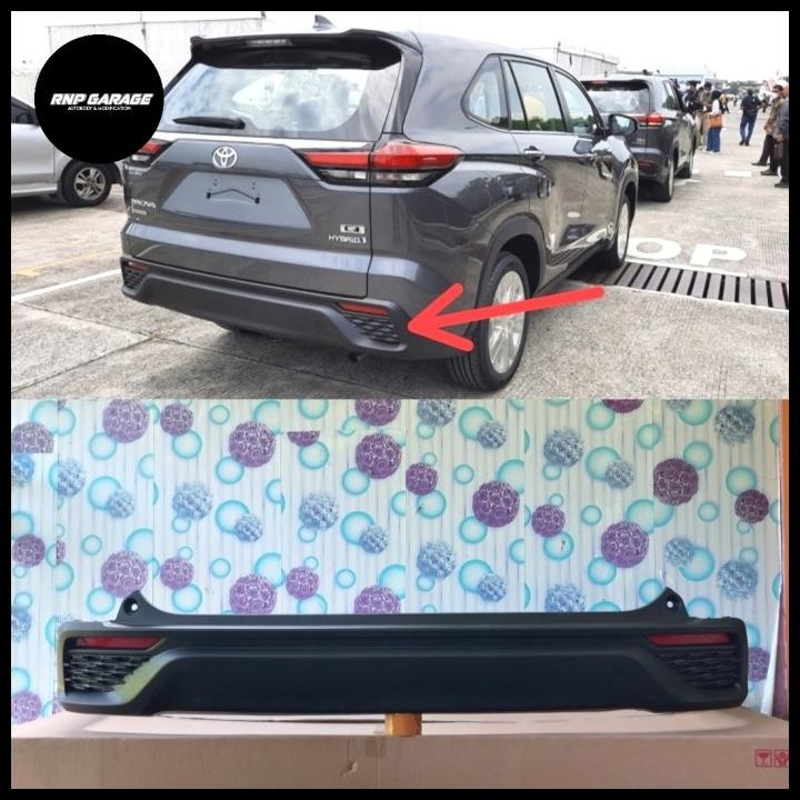 BEST DEAL COVER BUMPER BELAKANG INNOVA ZENIX / LOWER BUMPER BELAKANG INNOVA ZENIX / BUMPER BELAKANG 