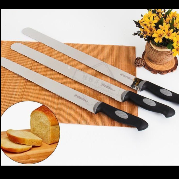 

Sanneng SN4809 - Bread Knife-Dual Color Plastic Handle 40cm