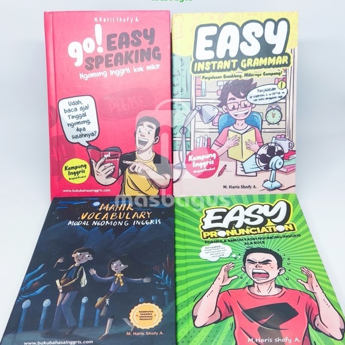 Buku 4 Formula Super English Hack Kampung Inggris