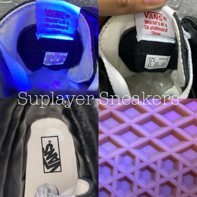 Vans sk8 hi original Black White / Vans Sk8 High original EVB