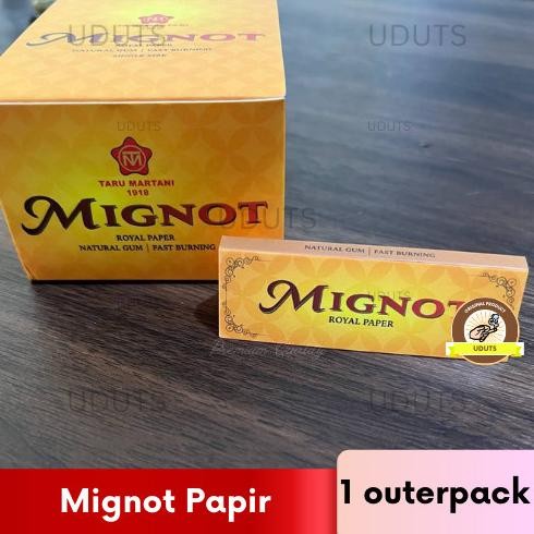 

Terlaris Mignot 1 outerpack isi 50 booklet SALE