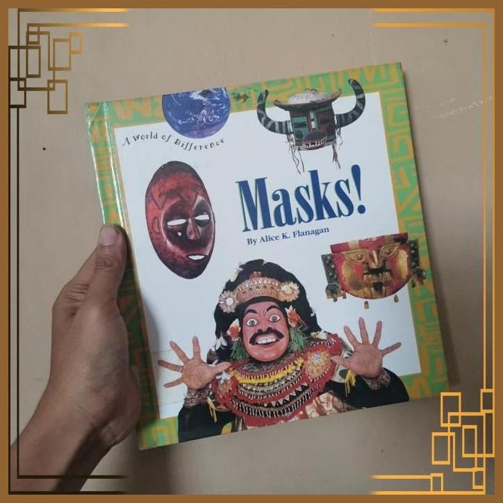 

[ADG] Buku Import A world of difference masks by Alice K flanagan