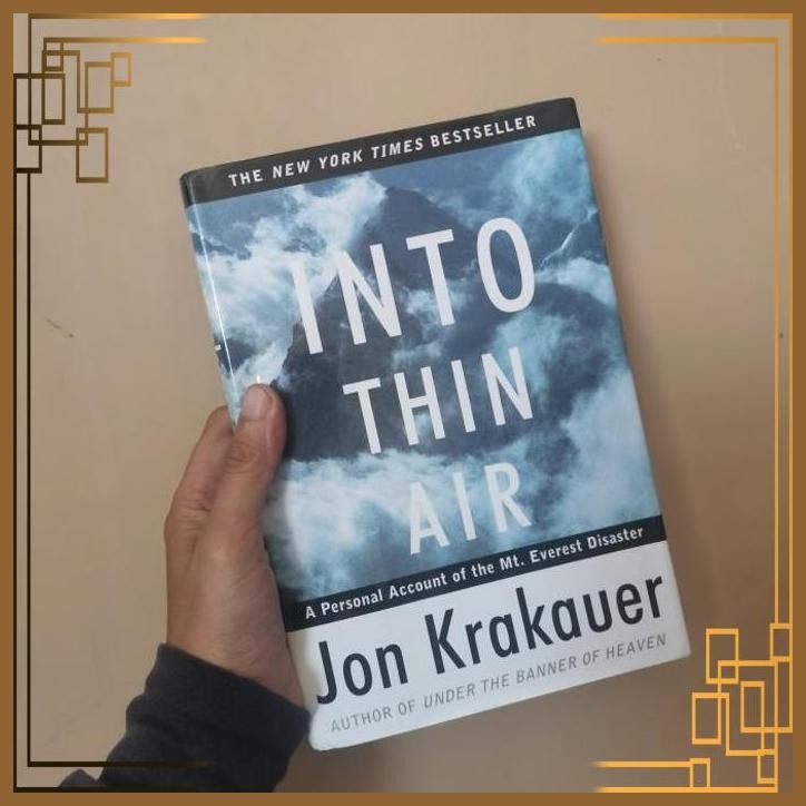 

[ADG] Novel Import Into thin air by Jon krakauer