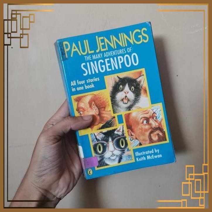 

[ADG] Buku Import Paul Jennings the many adventures of singenpoo 4 stories in one book