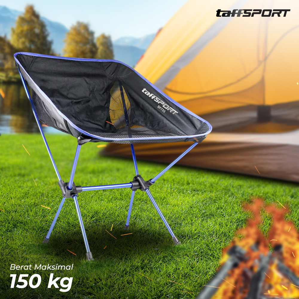 TaffSPORT Kursi Lipat Memancing Folding Fishing Chair - SF733