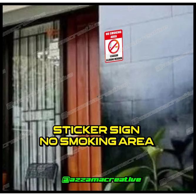 

GRATIS ONGKIR STICKER SIGN PROMO STICKER AREA DILARANG MEROKOK NO SMOKING AREA !!!!!!