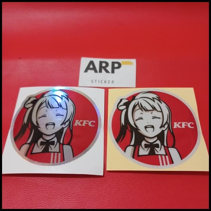 

TERMURAH STICKER STIKER KFC LOVE LIVE PRINCUTT
