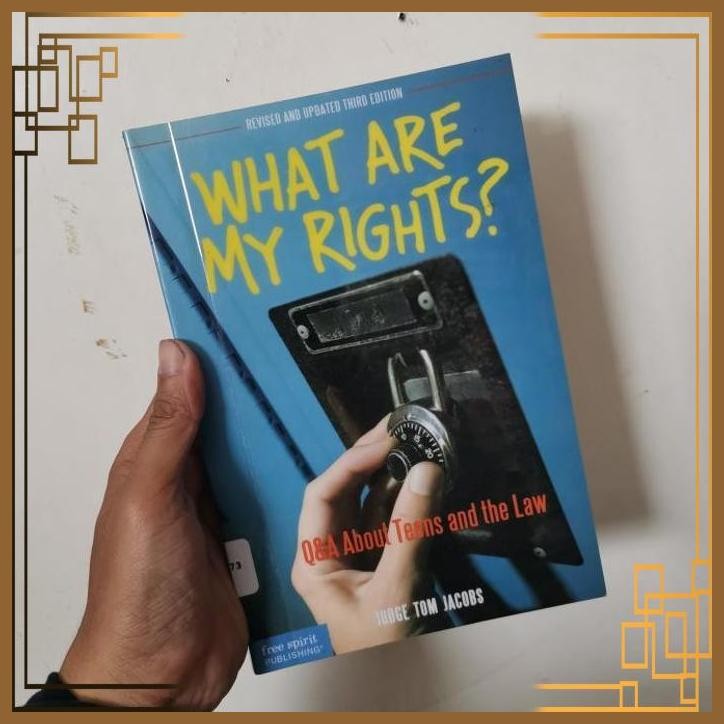 

[ADG] Buku Import What are my rights QnA about teens and the law
