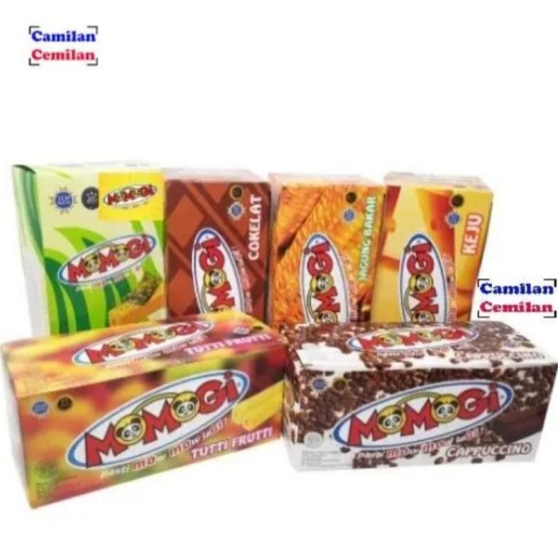 

KS - 1 Box MOMOGI Coklat / Jagung Bakar / Keju / Tutti Fruiti / Isi 20 Pcs @5gr