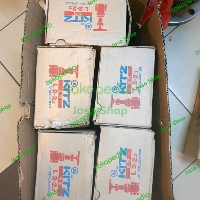 Gate Valve Kitz Size 2 Inch Jis 10K Bronze Long Gate Original Kitz  Ready