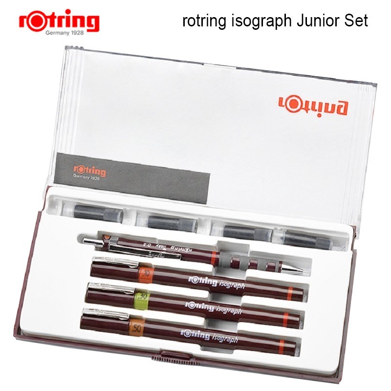 

Set alat gambar pena titik berpori tinta isi ulang Rotring Junior Isograph |bR4KwhFR|