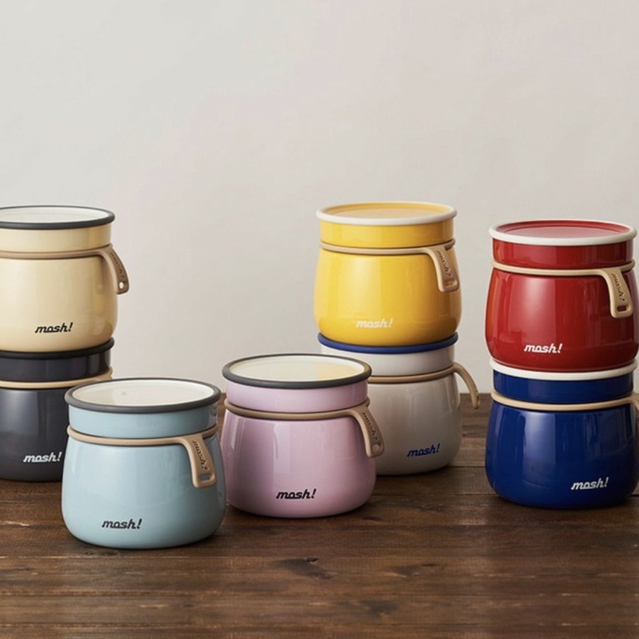 Mosh / Thermal Flask Ganda Jar Makanan Demil (350ml) / Kotak Penyimpanan Wadah Makanan Anak Korea Je