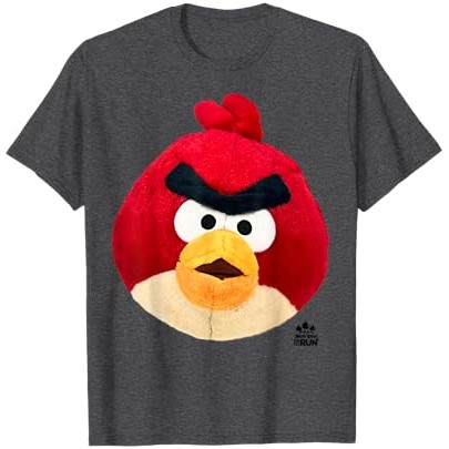 Kaos Merchandise Resmi Angry Birds Red Plush |8rWL2pf1|