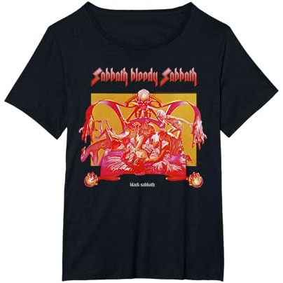 Black Sabbath Official Sabbath Bloody Sabbath Bright T-Shirt |thhOvBOG|