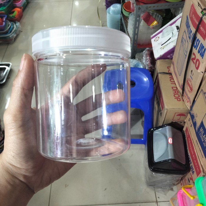 toples plastik 500 ml tinggi 10 cm isi 1 lusin