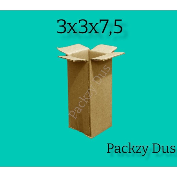 

Kardus Box Packing POLOS Uk 3x3x7,5 POLOS