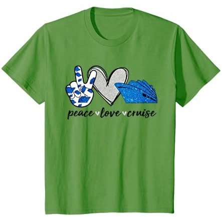 Kaos Peace Love Cruise Ship Hippie Floating Ocean Beach Sun |zdSXJMu9|
