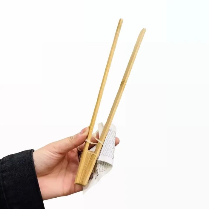 HARGA DISC - A525 - Capitan Kayu Masak Premium Penjepit Kue Capit Jepitan Makanan