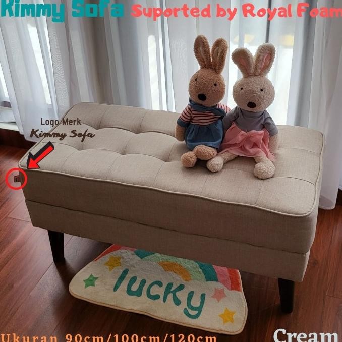 Sofa Puff Bench / Stool Sofa / Stool Panjang Minimalis