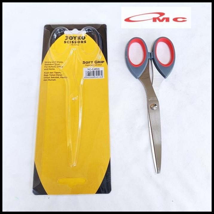 

TERMURAH GUNTING JOYKO SC-838SG 838SG ALAT POTONG PEMOTONG KERTAS SCISSORS SOFT GRIP STAINLESS STEEL MATERIAL !!!