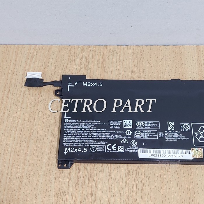 ada Baterai Hp Omen 15-dh1020TX 15-dh0180TX 15-dh0105TX 15-dh0000NK PG06XL