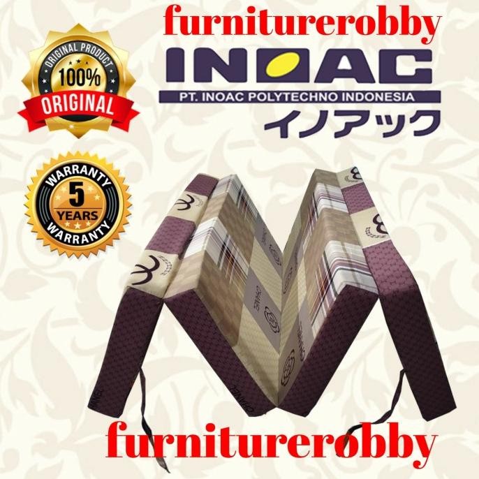 kasur busa lipat 4 inoac 90x200x10