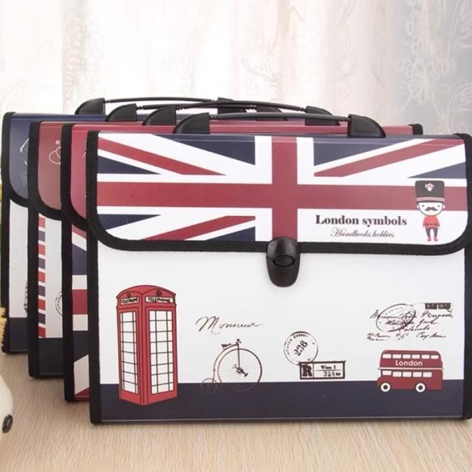 

READY DOCUMENT FOLDER ORGANIZER BAG TAS DOKUMEN MAP A4 EXPANDING SLOT