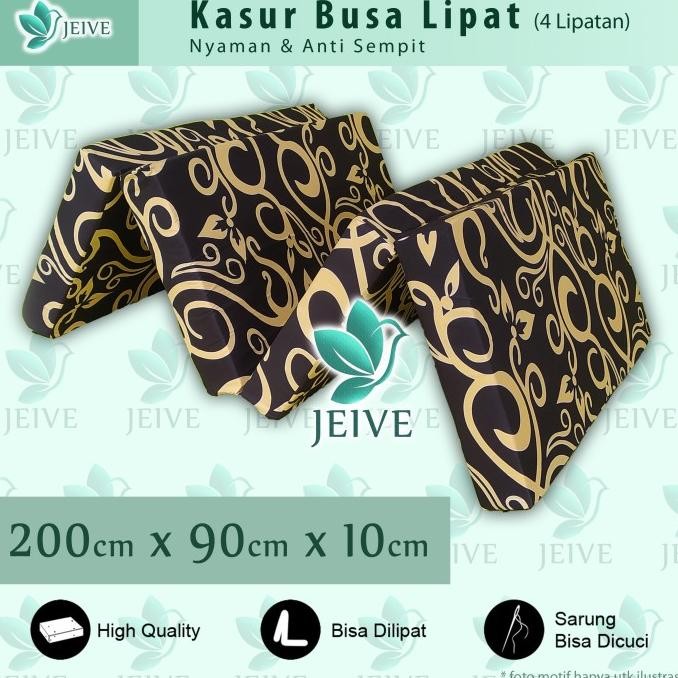 Kasur busa lipat 200x90x10cm INOAC