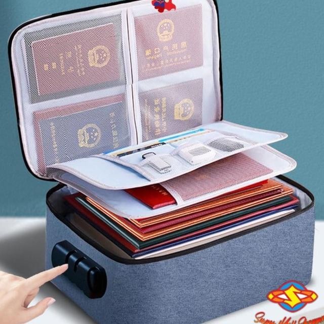 

SMS TAS PENYIMPANAN DOKUMEN 3 LAYER STORAGE BAG SERTIFIKAT FILE TEMPAT