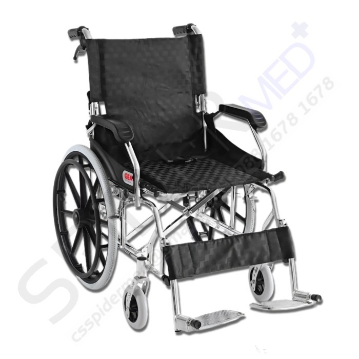 GEA KURSI RODA ALUMINIUM FS863 KURSI RODA TRAVELING RINGAN GEA FS 863