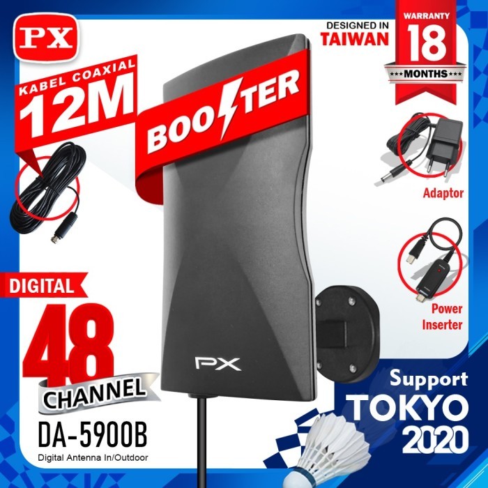 Termurah Antena Tv Digital Indoor / Outdoor Px Da5900B Da-5900B Da 5900B
