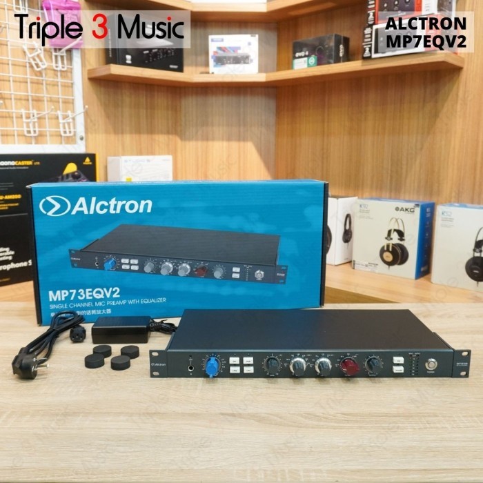 Terbaru Alctron Mp73Eqv2 Mic Instrument Preamp With Equalizer