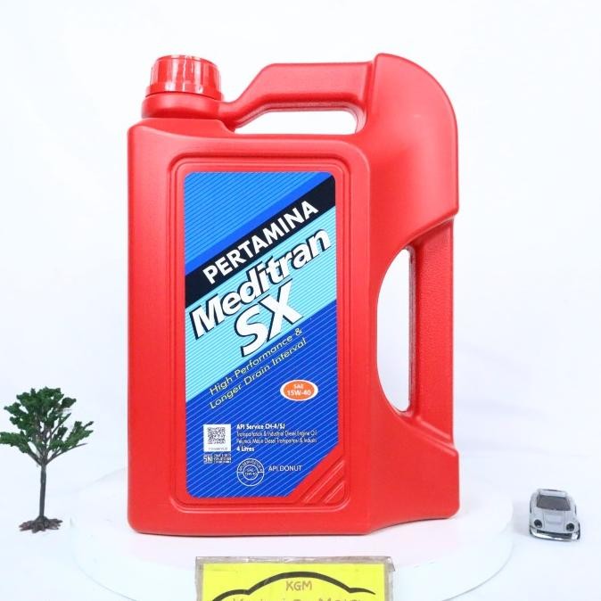 OLI MEDITRAN SX 15W-40 4L GALON PERTAMINA - OLI DIESEL MEDITRAN SX 15W