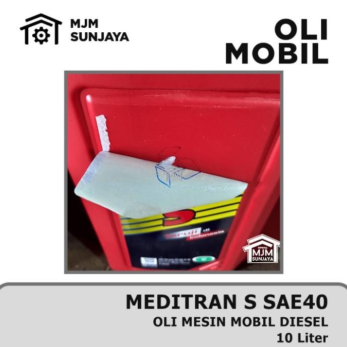 Oli Pertamina Meditran S 10 Liter S40 SAE40 Diesel Solar 10Liter