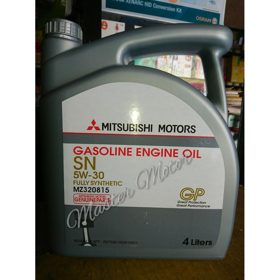 Oli Mitsubishi 5W-30 Galon 4 Liter