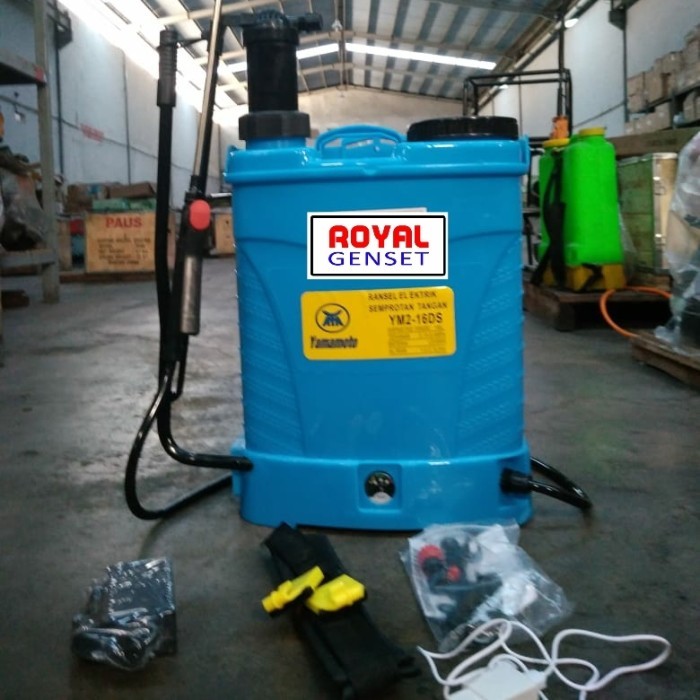 Power sprayer Semprotan hama 2 fungsi batre sprayer gendong Yamamoto