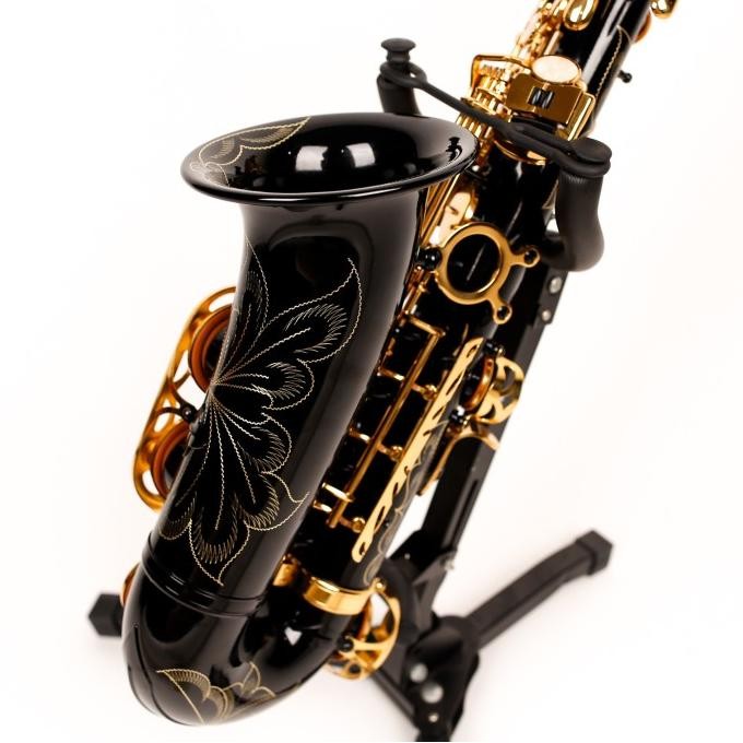 Alto Saxophone Black Gold Mandalika Original Fullset Hardcase RDN