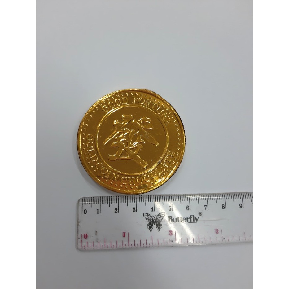 Julie - Coklat Koin Emas, Coklat Imlek Ukuran Besar