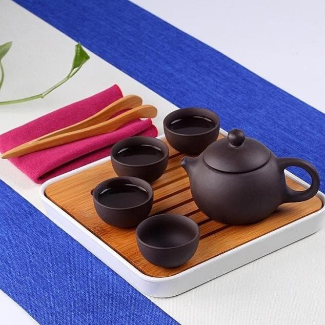 Portable Chinese Tea Set (Cangkir & Teko) - Kungfu Tea