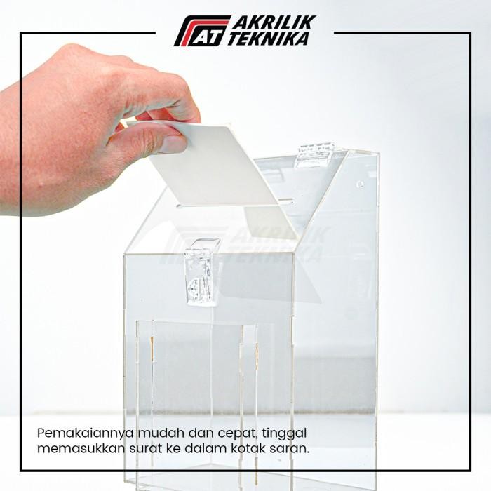 Kotak Saran Akrilik / Acrylic Kotak Amal