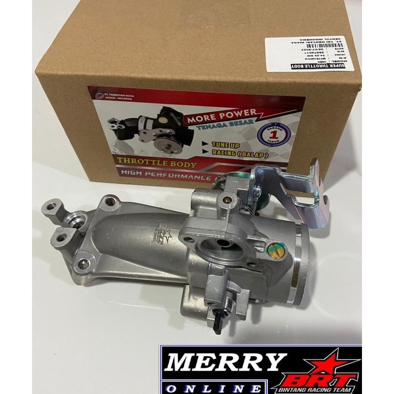 THROTTLE BODY BRT TB VARIO 150 32MM 34MM ORIGINAL DAN TERPERCAYA