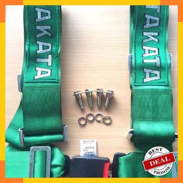 Seat Belt Seatbelt Takata 4Point 4Titik Buckle 1Pc
