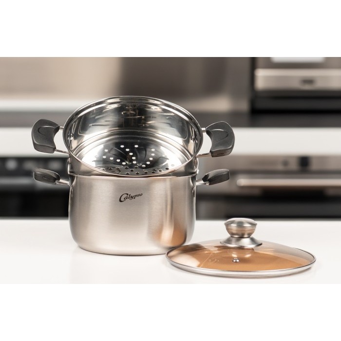 Calypso Panci Kukus Panci Susu Panci Sup Panci Multifungsi Steamer