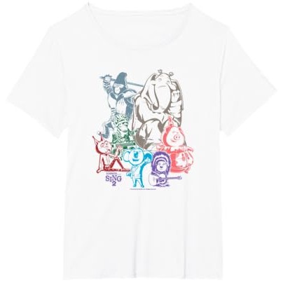 Kaos Poster Grup Karakter Neon Sing 2 |d21BeEG8|