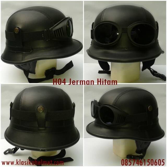 NEW Helm Army Jerman model Klasik Army motor Modifikasi Cb Harley Khusus