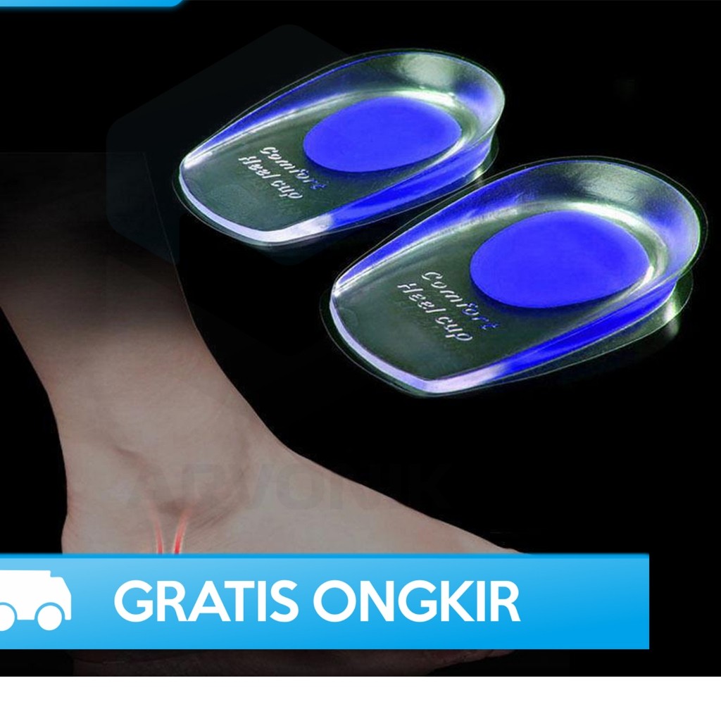 PERALATAN ALAS KAKI SEPATU WANITA INSULAR SOFT SILICONE GEL J123