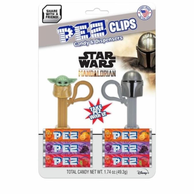 

PEZ Candy Clips Star Wars The Mandalorian & The Child (Baby Yoda)