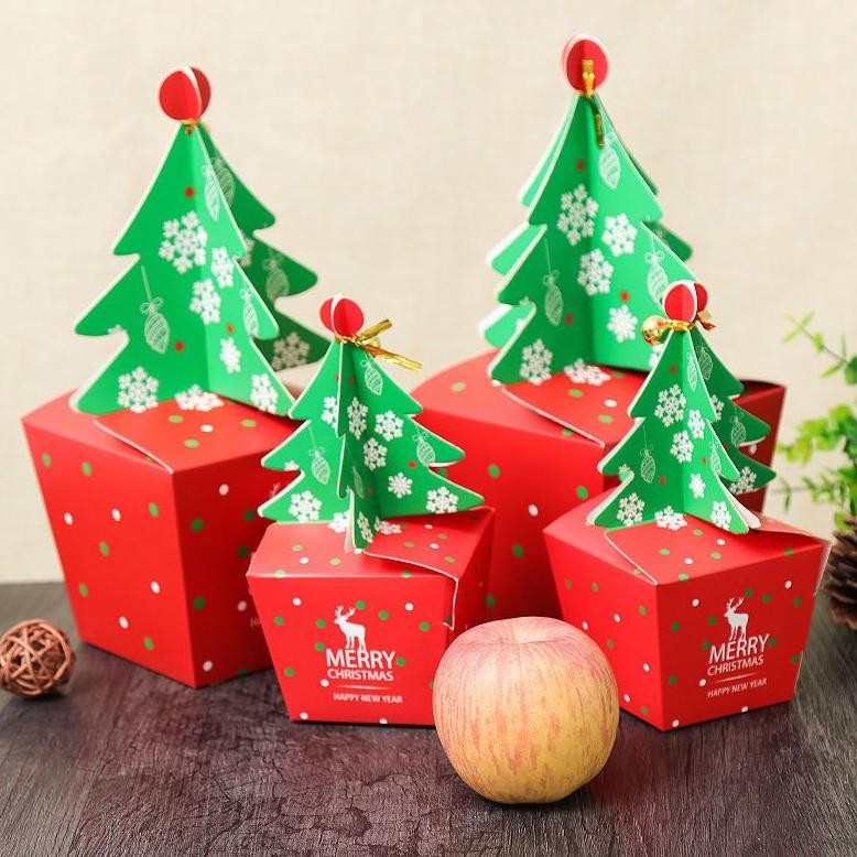 

Box Hampers Christmas / Box Hampers Natal Isi 5Pcs Cod